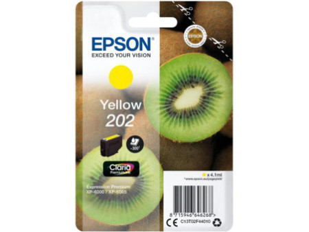 Cartouche Jet d'encre EPSON Jaune C13T02F44020
