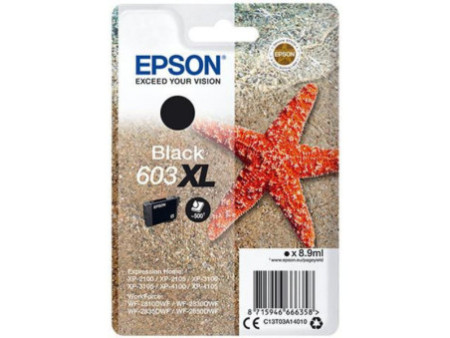 Cartouche Epson 603XL STARFISH BK C13T03A14010 - 500 pages - Noir