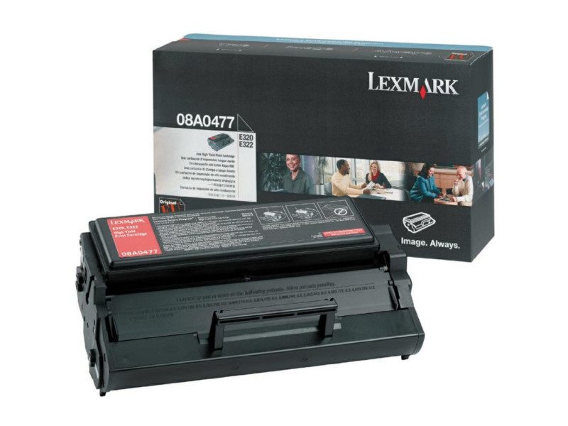 Toner Laser LEXMARK Noir 08A0477