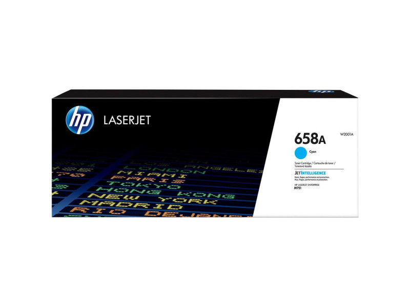 Toner Laser HP 658A Cyan W2001A