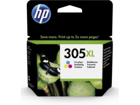 Cartouche Jet d'encre HP 305XL (1 Cyan + 1 Magenta + 1 Jaune) 3YM63AE-UUS