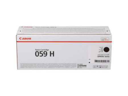 Toner Laser CANON N°059H Noir 3627C001