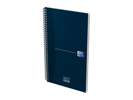 Oxford Office Essentials TaskManager, 141 x 246 mm, bleu