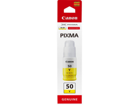 Cartouche Jet d'encre CANON GI-50Y Jaune 3405C001
