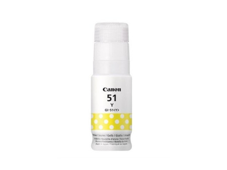Bouteille d'encre CANON GI51Y Jaune 4548C001