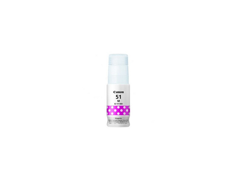 Bouteille d'encre CANON GI51M Magenta 4547C001