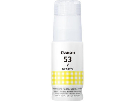 Cartouche Jet d'encre CANON GI53 Jaune 4690C001