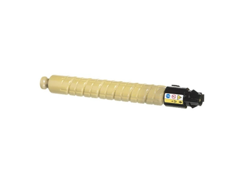 Toner compatible Ricoh 842098 MP C306/C307/C406 jaune - 6000 pages