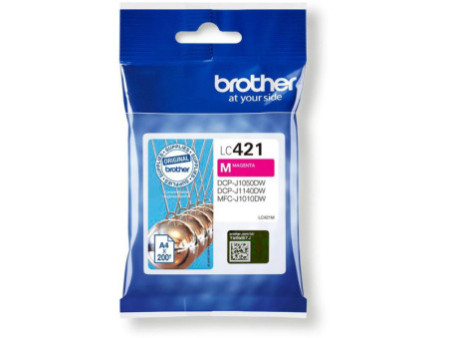 Cartouche Jet d'encre BROTHER LC421M Magenta LC421M