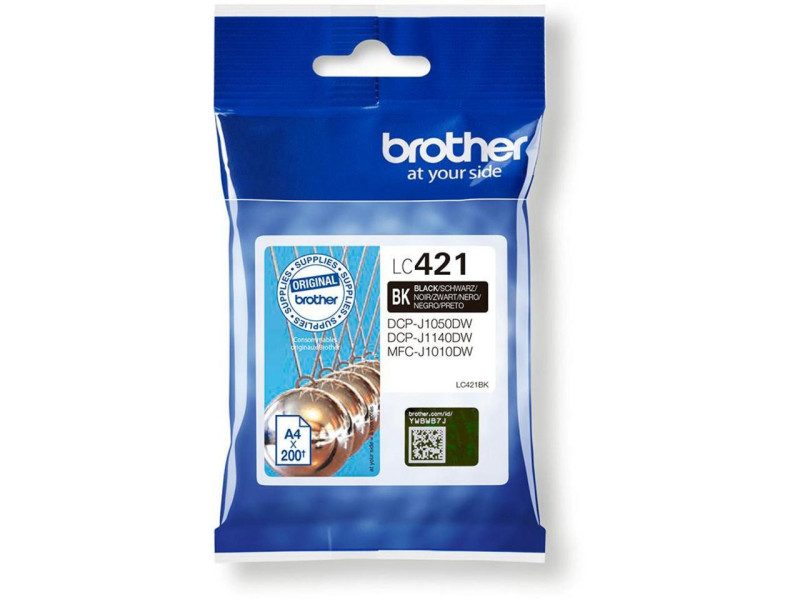 Cartouche Jet d'encre BROTHER LC421BK Noir LC421BK