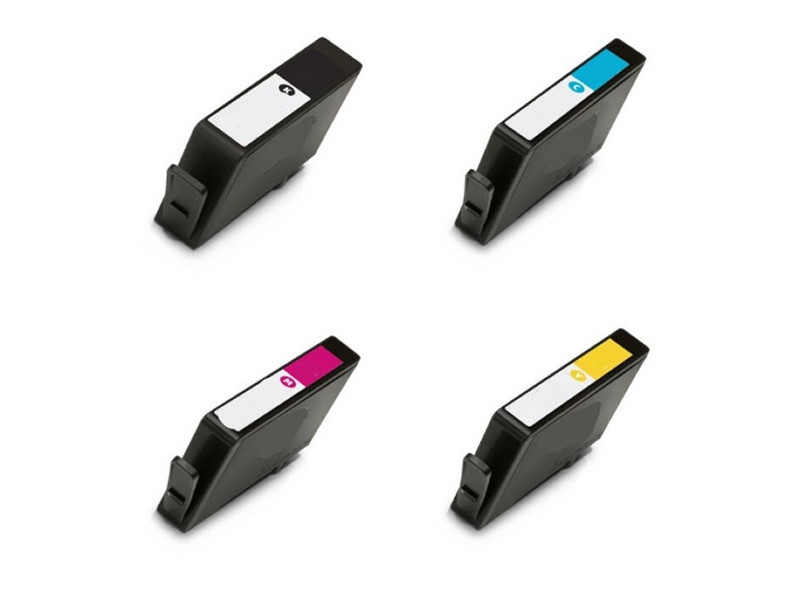 Lot de 4 cartouches compatibles HP 912XL BK/C/M/Y