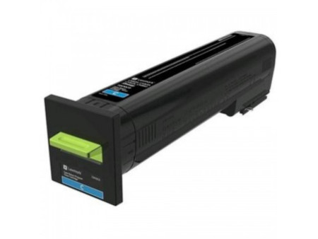 Toner compatible Lexmark 72K20C0 - Cyan - 8000 pages