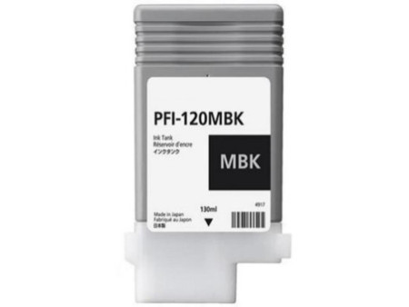 Cartouche compatible Canon PFI-120MBK  - NOIR MAT - 130ml