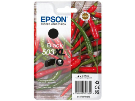 Cartouche Jet d'encre EPSON n° 503XL Noir C13T09R14010