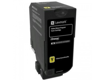 Toner compatible Lexmark 74C2SY0 - jaune - 7.000 pages