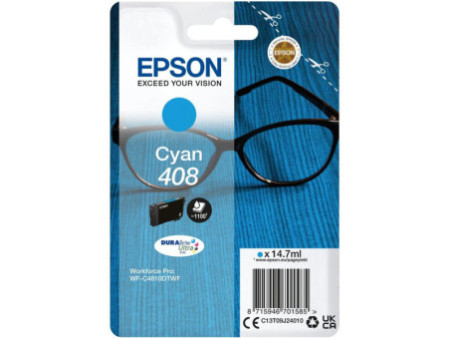 Cartouche Jet d'encre EPSON N°408 Cyan C13T09J24010
