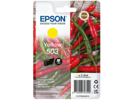 Cartouche Jet d'encre EPSON n° 503 Jaune C13T09Q44010