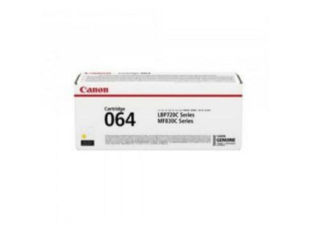 Toner Laser CANON 064 Jaune 4931C001