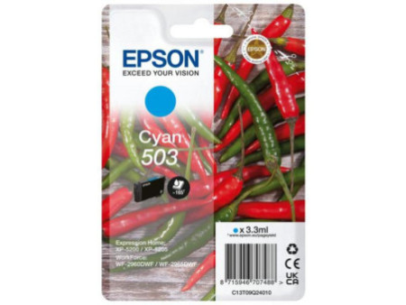 Cartouche Jet d'encre EPSON n° 503 Cyan C13T09Q24010