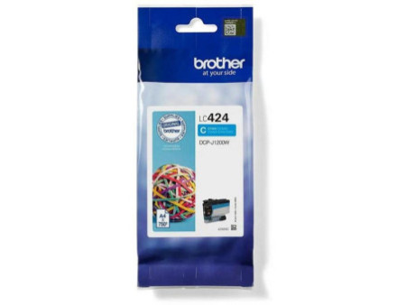 Cartouche Jet d'encre BROTHER Cyan LC424C