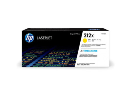 Toner Laser HP N°212X Jaune W2122X