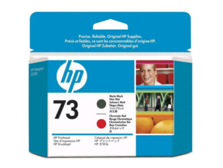 Tête d'Impression HP N°73 Noir + Rouge CD949A