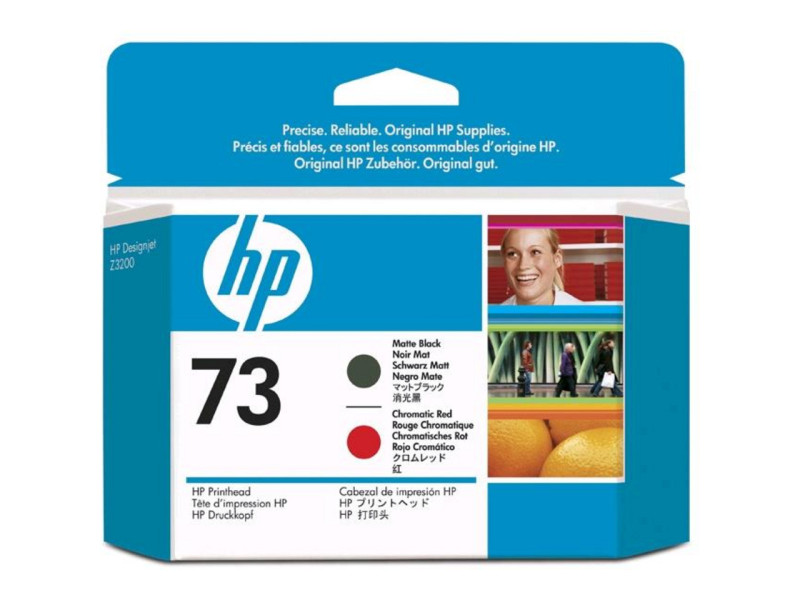 Tête d'Impression HP N°73 Noir + Rouge CD949A