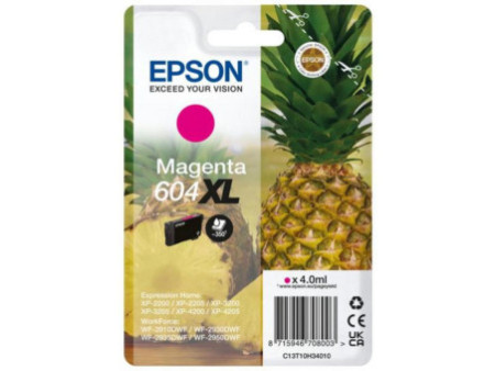 Cartouche Jet d'encre EPSON n° 604XL Magenta C13T10H34010