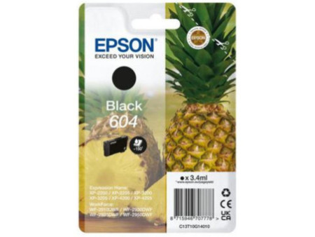 Cartouche Jet d'encre EPSON n° 604 Noir C13T10G14010