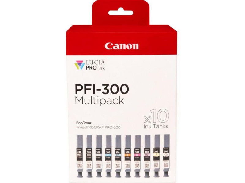 Cartouche Jet d'encre CANON Pack 10 couleurs 4192C008