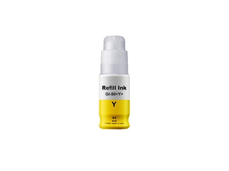 Cartouche compatible CANON GI-50Y Jaune 3405C001