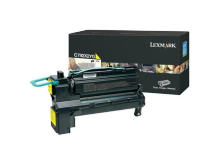 Toner Laser LEXMARK Jaune C792X2YG