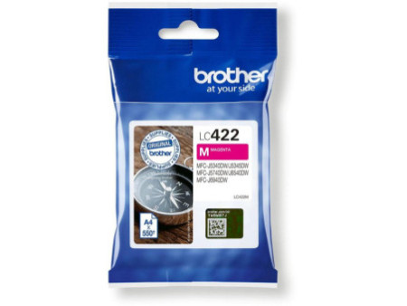 Cartouche Jet d'encre BROTHER Magenta LC422M