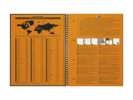Oxford International Cahier 'NOTEBOOK', A4+, quadrillé