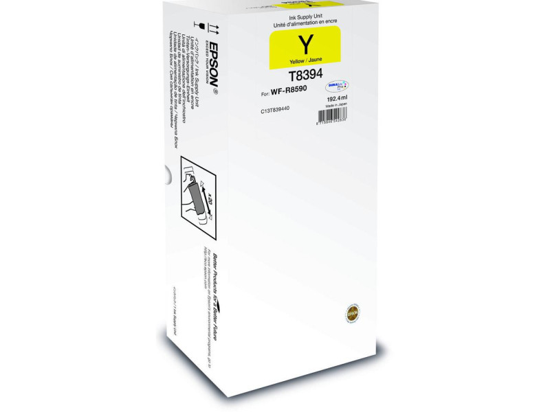 Cartouche Jet d'encre EPSON N°T8394 Jaune C13T839440