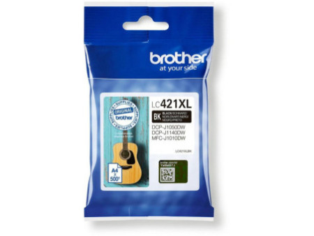 Cartouche Jet d'encre BROTHER Noir LC421XLBK
