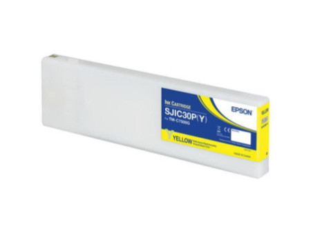 Cartouche compatible Epson SJIC30P(Y) - C33S020642 - Jaune
