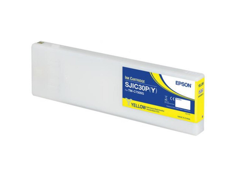Cartouche compatible Epson SJIC30P(Y) - C33S020642 - Jaune