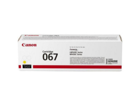 Toner Laser CANON 067 Jaune 5099C002