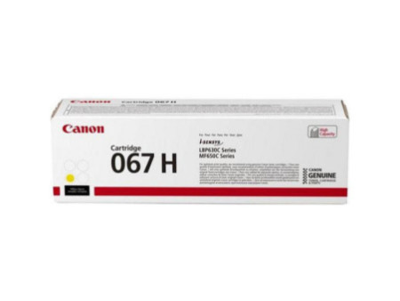 Toner Laser CANON 067H Jaune 5103C002