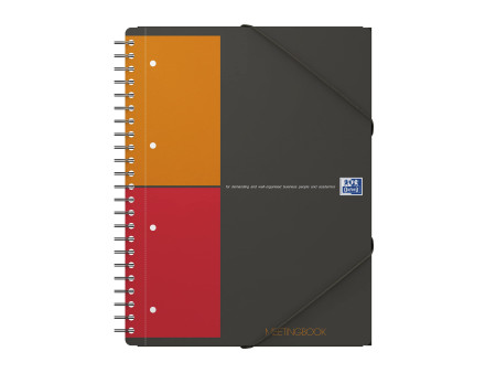 Oxford International Cahier 'METTINGBOOK', quadrillé, A4+