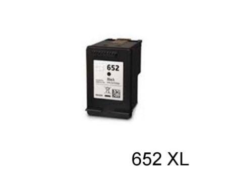 Cartouche compatible HP 652XL - Noir -  20ml