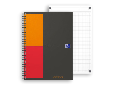 Oxford International Cahier 'NOTEBOOK', B5, quadrillé