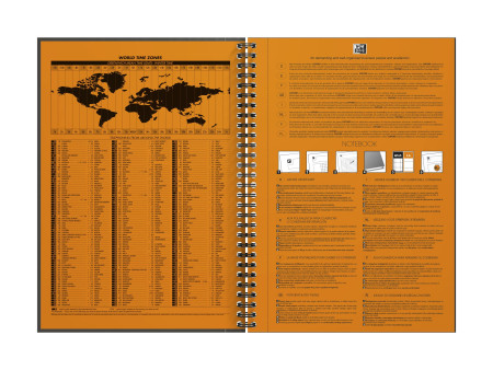 Oxford International Cahier 'NOTEBOOK', B5, quadrillé