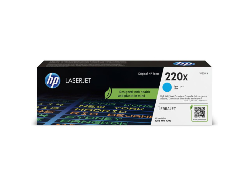 Toner Laser Cyan HP N°220X W2201X