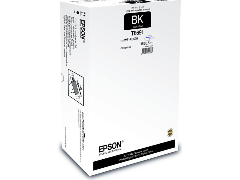 Bouteille d'encre Noir EPSON C13T869140