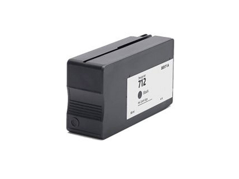 Cartouche compatible HP 712 3ED70A - Noir - 38ml