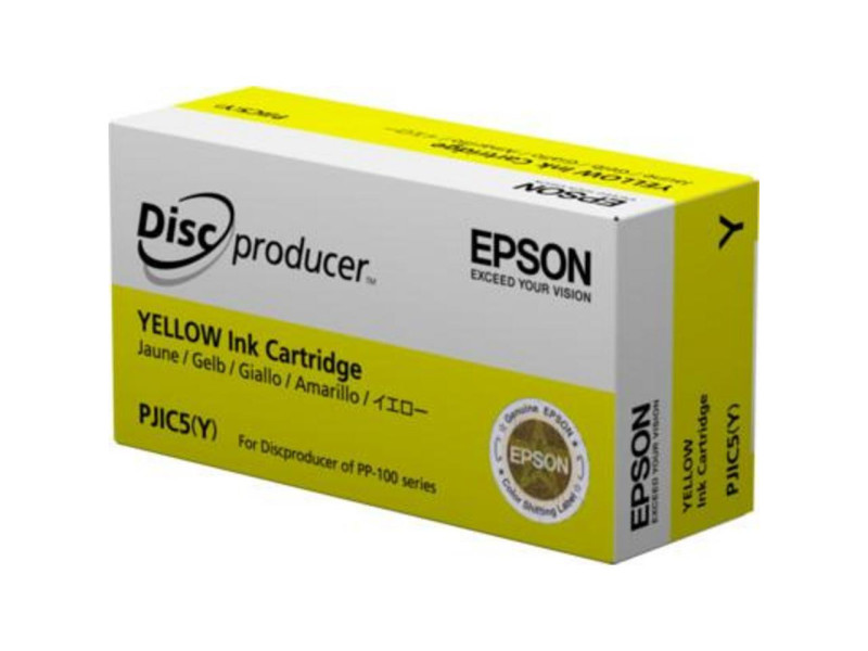 Cartouche Jet d'encre Jaune EPSON N°PJIC7 C13S020692