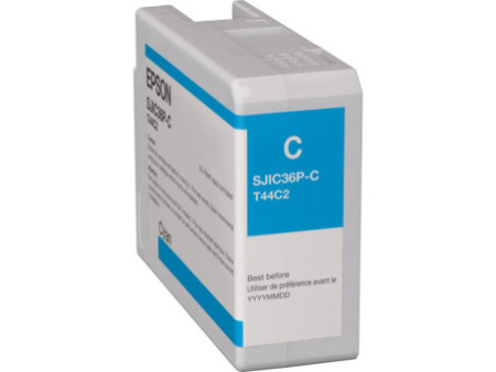 Cartouche compatible Epson SJIC36P (C) - CYAN - C13T44C240