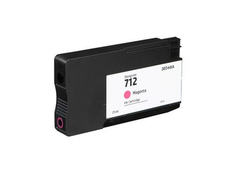 Cartouche compatible HP 712 3ED68A - Magenta - 29ml